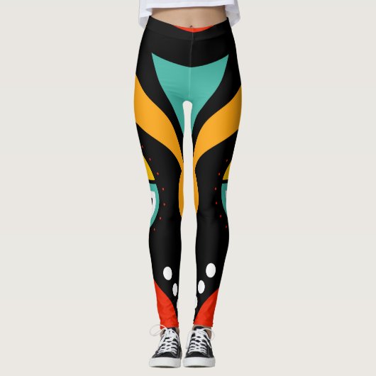 Rasta Mask Leggings (Voorkant)