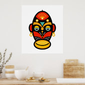 Rasta Mask Poster (Keuken)