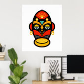 Rasta Mask Poster (Thuiskantoor)