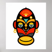 Rasta Mask Poster (Voorkant)