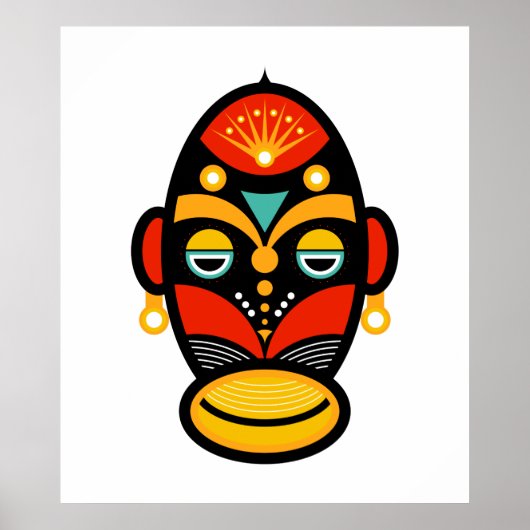 Rasta Mask Poster (Voorkant)