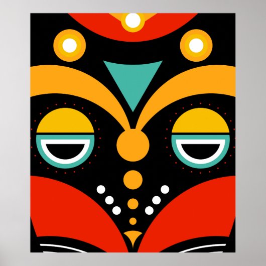 Rasta Mask Poster (Voorkant)