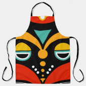 Rasta Mask Schort (Voorkant)