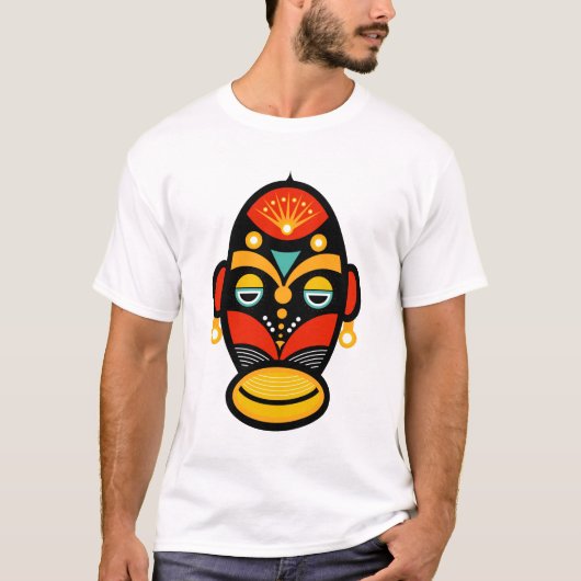 Rasta Mask T-shirt (Voorkant)