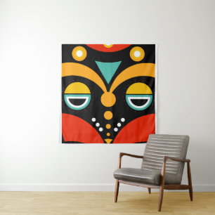 Rasta Mask Wandkleed