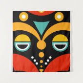 Rasta Mask Wandkleed (Voorkant)