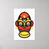 Rasta Masker Canvas Afdruk (Voorkant)
