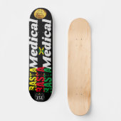 RASTA MEDICAL JMT 7 3/4" Skateboard Deck (Voorkant)