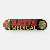 RASTA MEDISCH skateboard, 7 ¾-inch deck Persoonlijk Skateboard (Horizontaal)