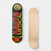 RASTA MEDISCH skateboard, 7 ¾-inch deck Persoonlijk Skateboard (Voorkant)