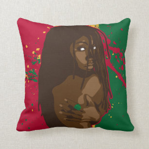 Rasta Meisje Kussen