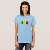 Rasta Mona T-shirt (Voorkant volledig)