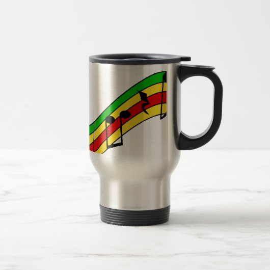 Rasta Music-staf Reisbeker (Rechts)