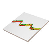 Rasta Music-staf Tegeltje (Zijkant)