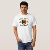 Rasta Obama T-shirt (Voorkant volledig)