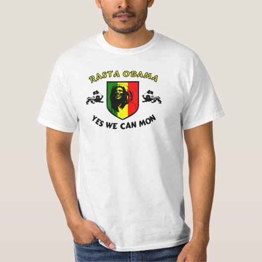 Rasta Obama T-shirt (Voorkant)