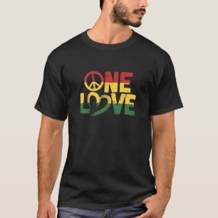 Rasta One Love Rastafari Reggae Rastafarian T-shirt