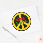 Rasta One Love Sticker (Envelop)