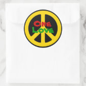 Rasta One Love Sticker (Tas)
