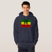 Rasta One Love Sweatshirt Hoodie (Voorkant volledig)
