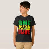 RASTA ONE LOVE T-SHIRT (Voorkant volledig)