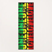 Rasta One Love Yogamat (Voorkant)