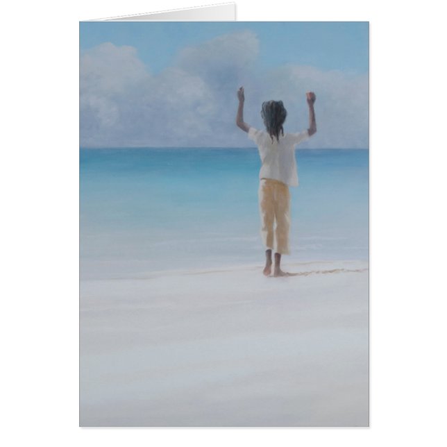 Rasta op strand 2012 (Voorkant)