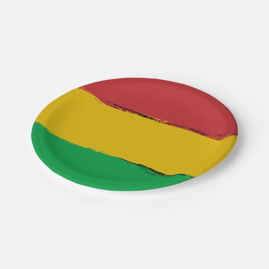 Rasta Papieren Bordje (Gekanteld)