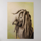 rasta parrot poster (Voorkant)