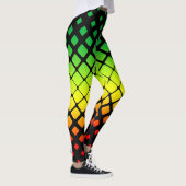 Rasta-patroon Leggings (Rechts)