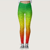 Rasta-patroon Leggings (Voorkant)