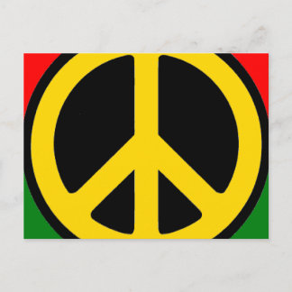 Rasta Peace Briefkaart