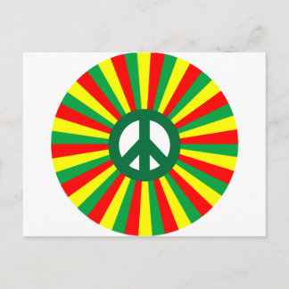 Rasta Peace Briefkaart