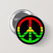 Rasta Peace Button (Voorkant /achterkant)