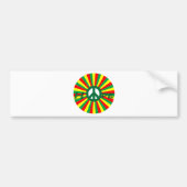 Rasta Peace Hope Bumpersticker (Voorkant)