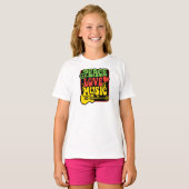 Rasta PEACE-LOVE-MUSIC T-shirt (Voorkant volledig)