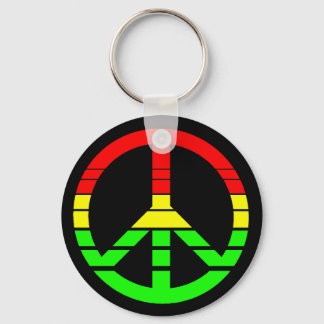 Rasta Peace Sleutelhanger