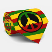 Rasta Peace Stropdas (Opgerold)