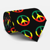 rasta_peace stropdas (Opgerold)