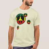 Rasta Peace T-shirt (Voorkant)