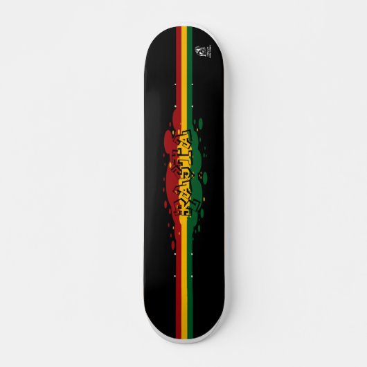 Rasta Persoonlijk Skateboard (Voorkant)