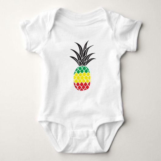 Rasta Pineapple Romper (Voorkant)