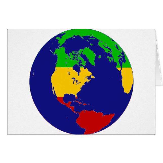Rasta Planet Earth (Voorkant Horizontaal)