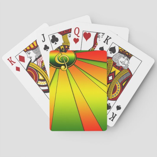 Rasta Playing Cards Speelkaarten (Achterkant)