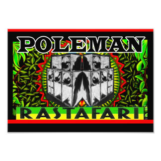 Rasta Poleman Sound Foto Afdruk