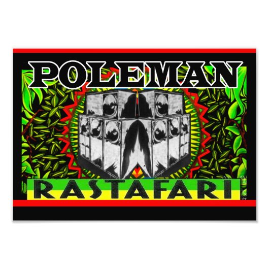 Rasta Poleman Sound Foto Afdruk (Voorkant)
