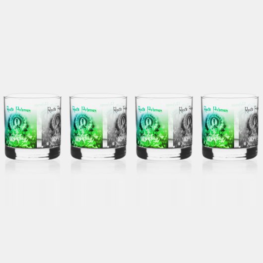 Rasta Poleman Sound Whisky Glas (Voorkant)