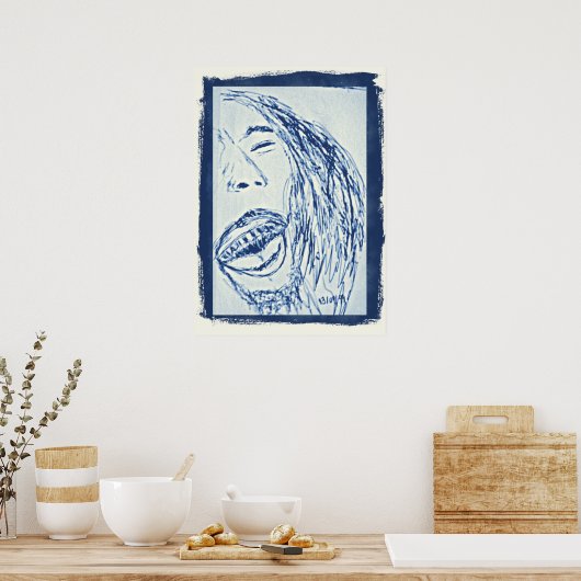 rasta poster (Keuken)