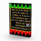 Rasta Prayer Recentelijk voor de rookceremonie Fotoblokken (Rechts)