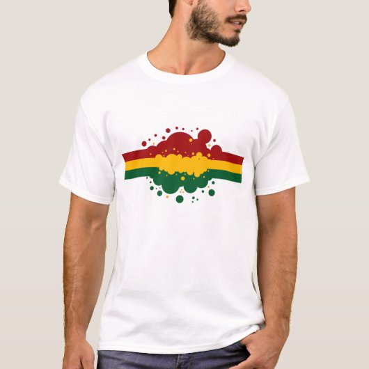 Rasta Rainbow T-shirt (Voorkant)